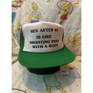 True vintage Over 60 funny hat